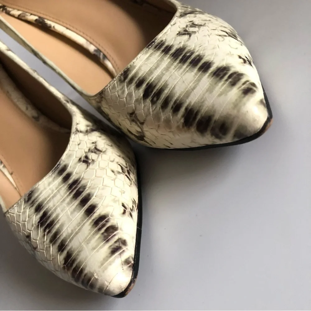 Michael Kors Alina Snakeprint Pumps